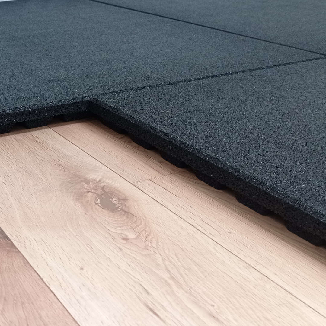 Acoustic Gym Tiles - 43mm - DECIBEL COLLECTION - Gym Flooring
