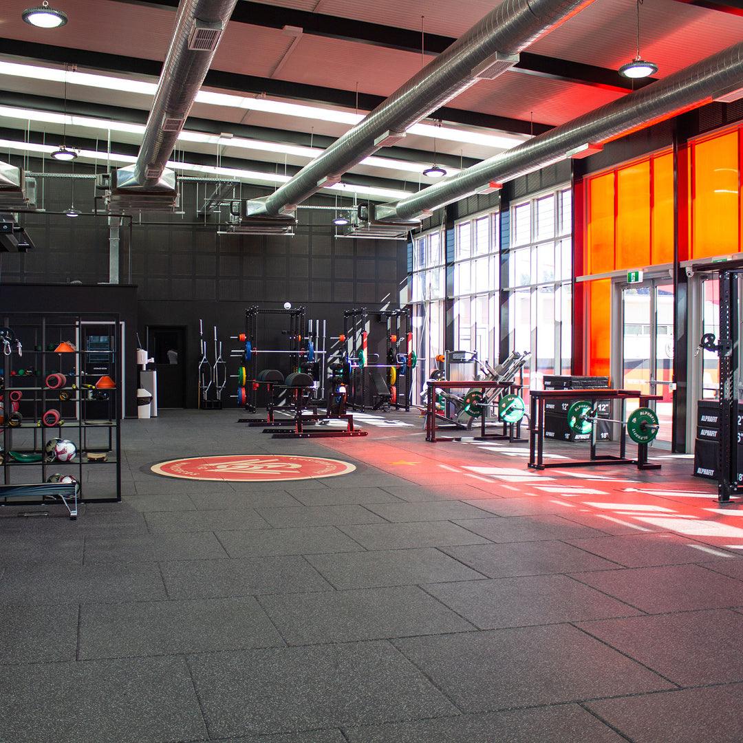 Sprung Konnecta Fleckz Coloured Fitness Self-Locking Tiles- 20mm (6 colours) GYM FLOORING GymFloors