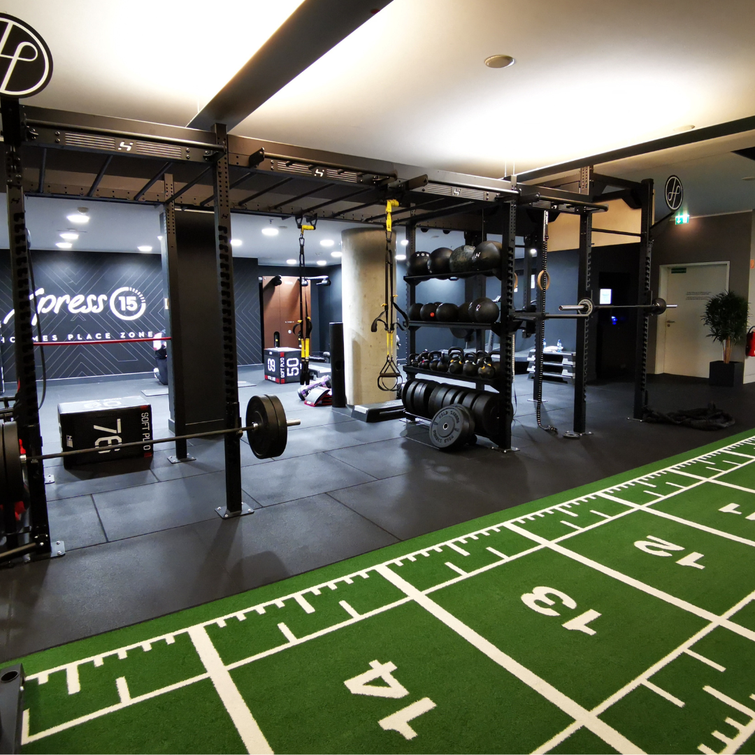 Sprung Premium Sprint Track with Full Markings (1.33m Wide)