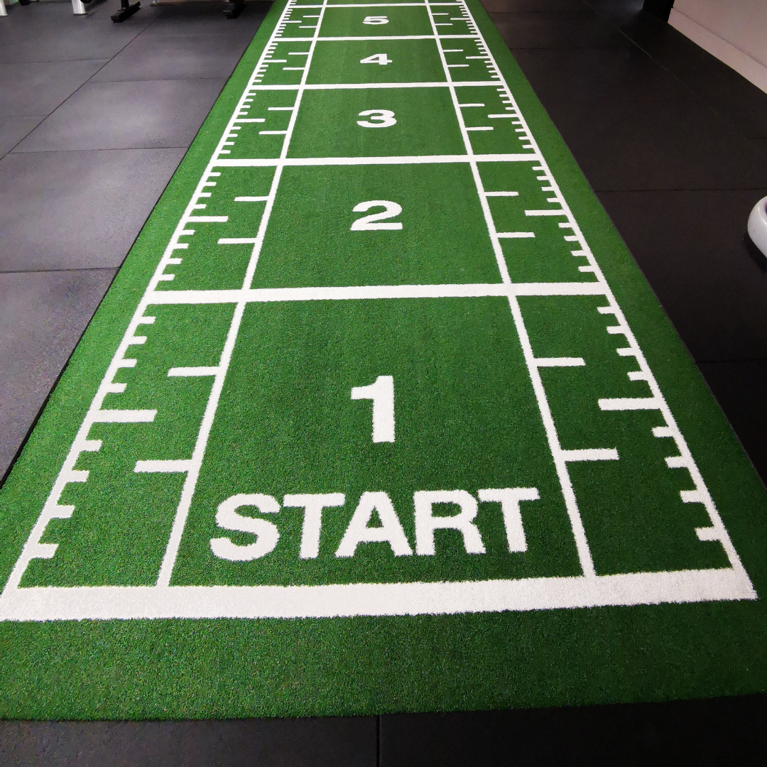 Sprung Premium Sprint Track with Full Markings (1.33m Wide)