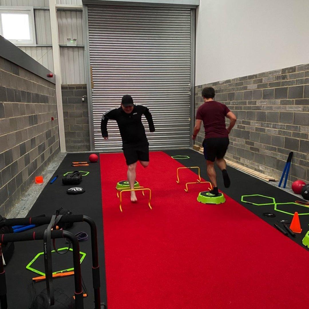 Sprung Plain Colour Uni Indoor Sprint Track - 2m Wide Sprint Track GymFloors