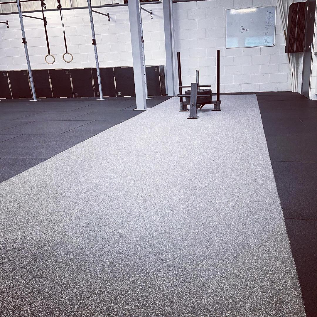 Sprung Plain Colour Uni Indoor Sprint Track - 2m Wide Sprint Track GymFloors