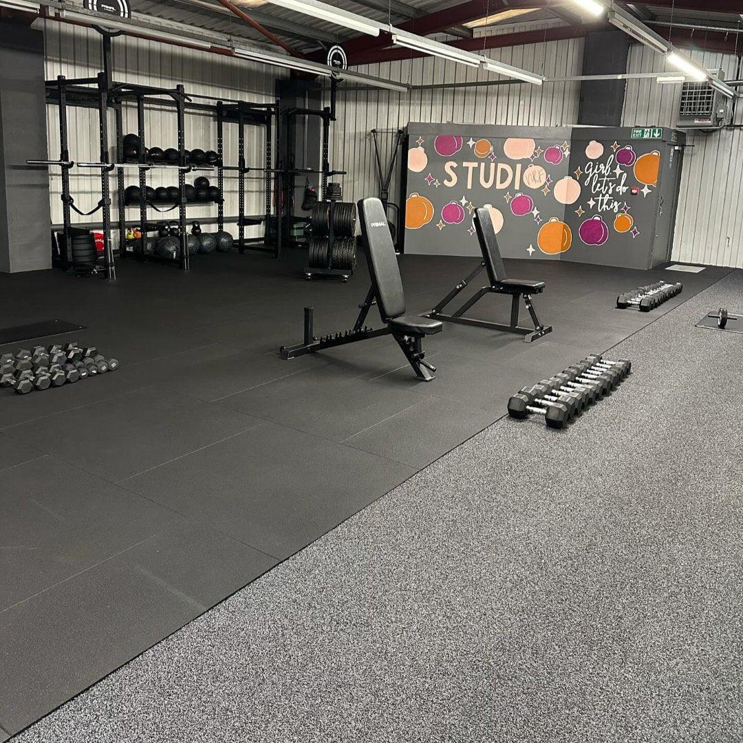 Sprung Plain Colour Uni Indoor Sprint Track - 2m Wide Sprint Track GymFloors