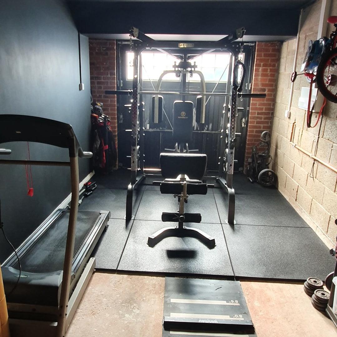 20mm Sprung PRO Interlocking Gym Tiles - Connection Inserts Included GYM FLOORING GymFloors