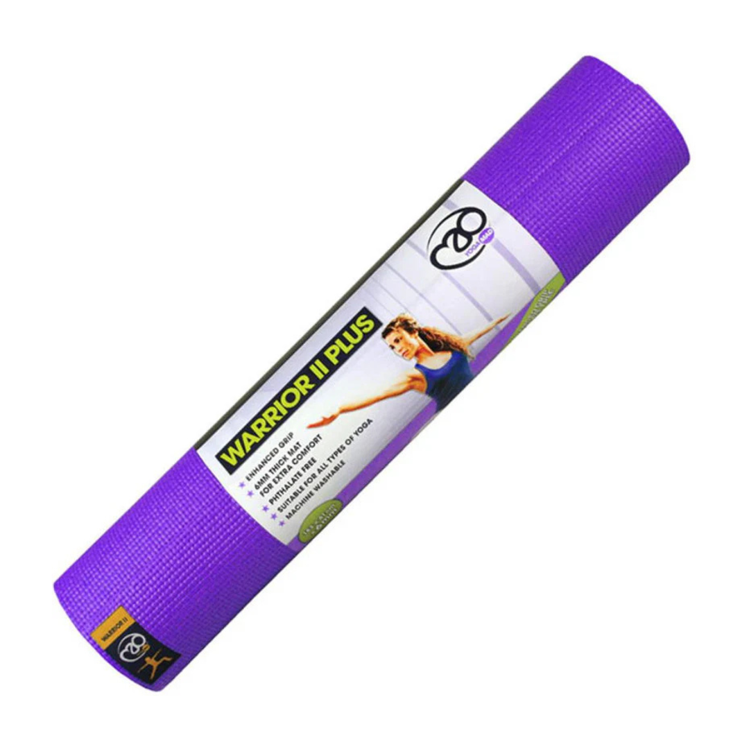 4mm Gym Mats for Yoga Sprung Gym Flooring Purple