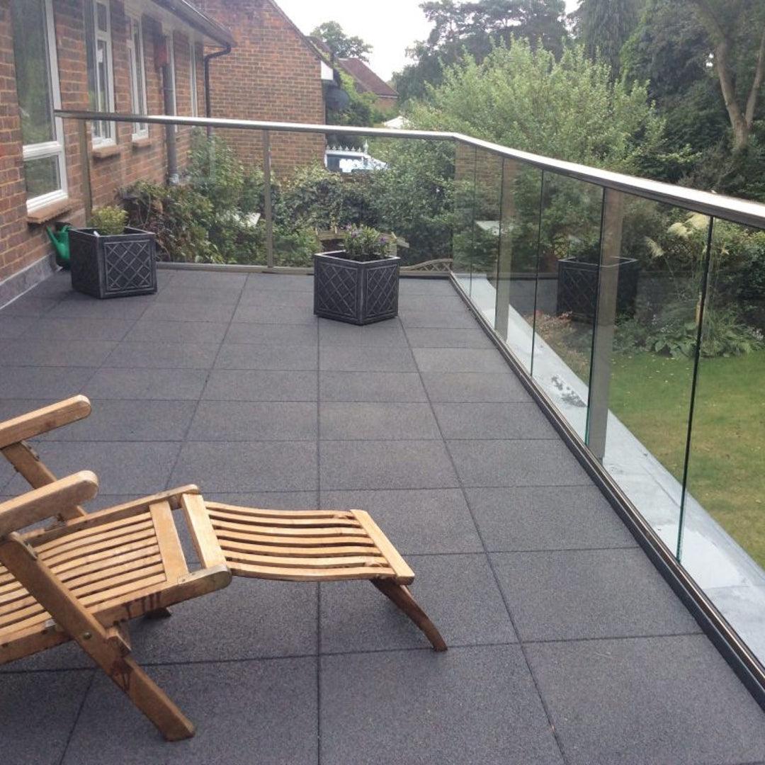 Rubber Paving Slabs | Outdoor Surfacing Rubber Pavers Playground Tiles Sprung Gym Flooring