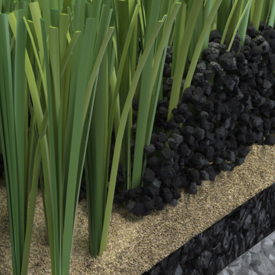 3G Pitch Artificial Grass Turf - Maracana 60 | Synthetic Football & Rugby Pitch System FIFA APPROVED