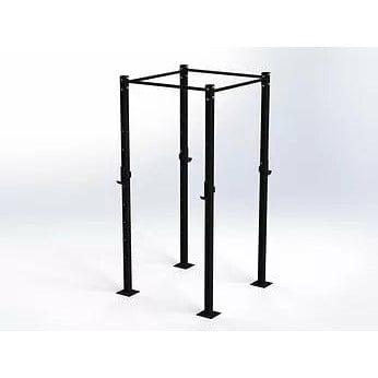 Free Standing Squat Rack Rig SuperStrong Fitness 2 Bay Black