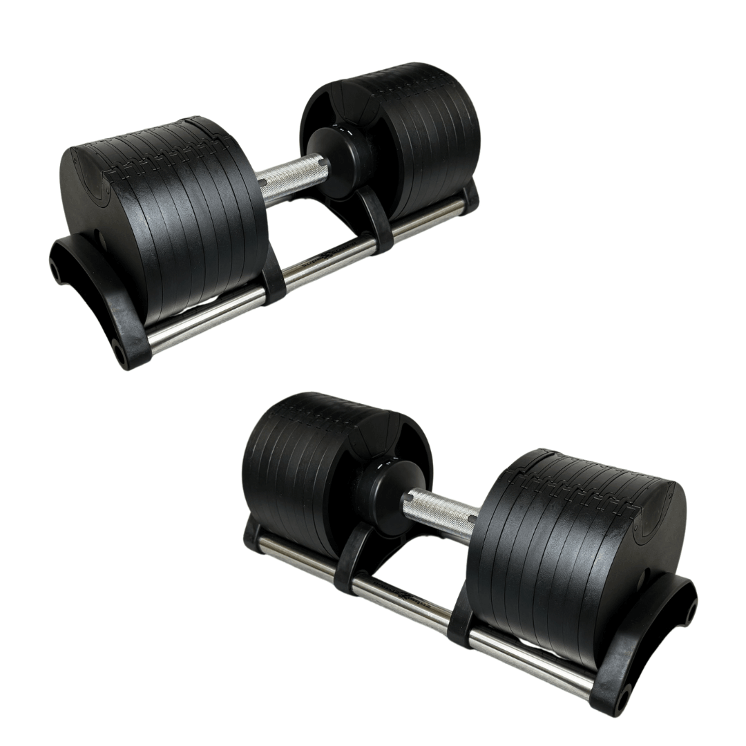 32kg Adjustable dumbbells Dumbbells SuperStrong Fitness Pair No