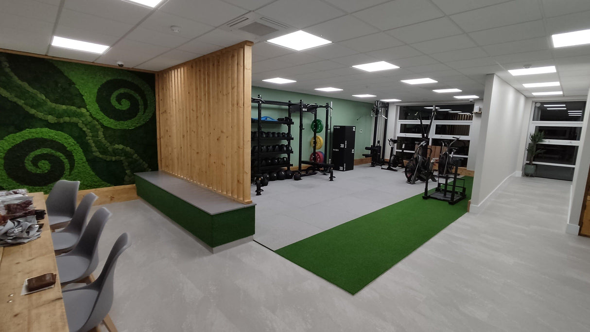 Sprung Konnecta Snowflake Premium Self-Locking Gym Flooring Mat - 20mm  Sprung Gym Flooring