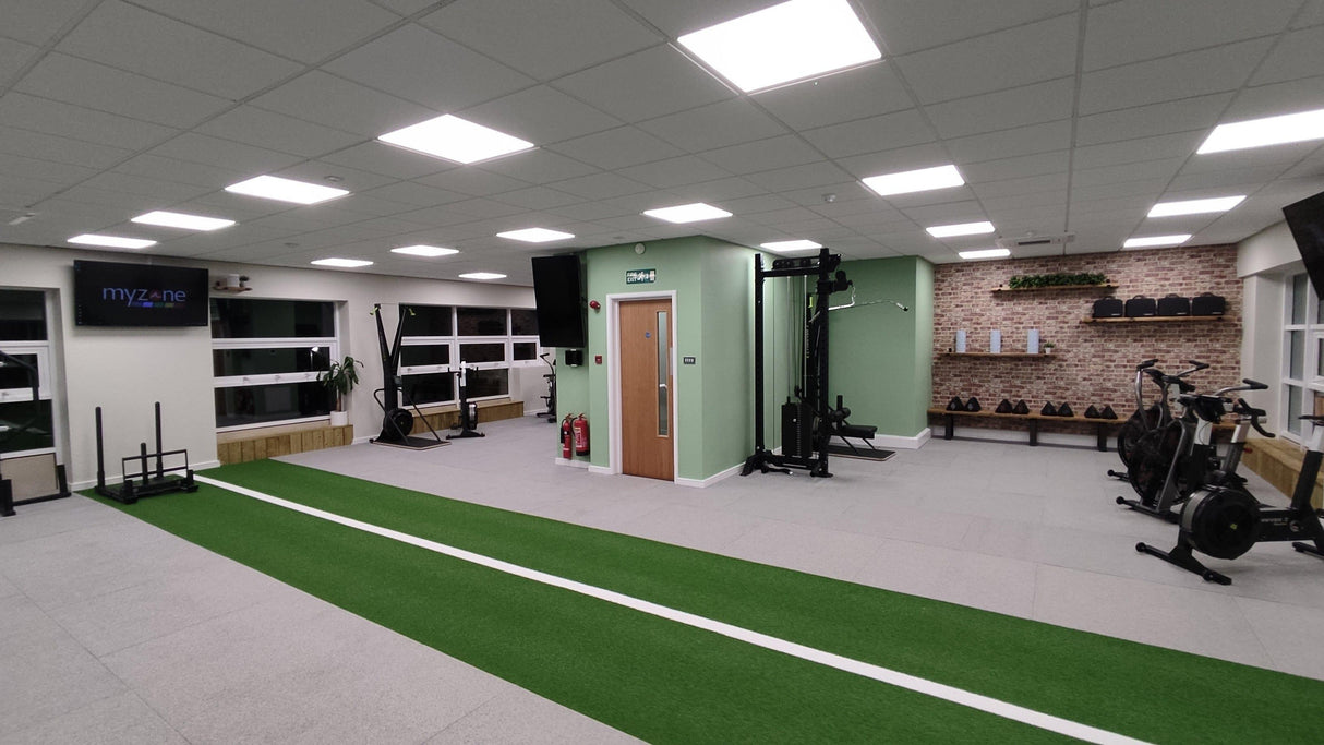 Sprung Konnecta Snowflake Premium Self-Locking Gym Flooring Mat - 20mm  Sprung Gym Flooring