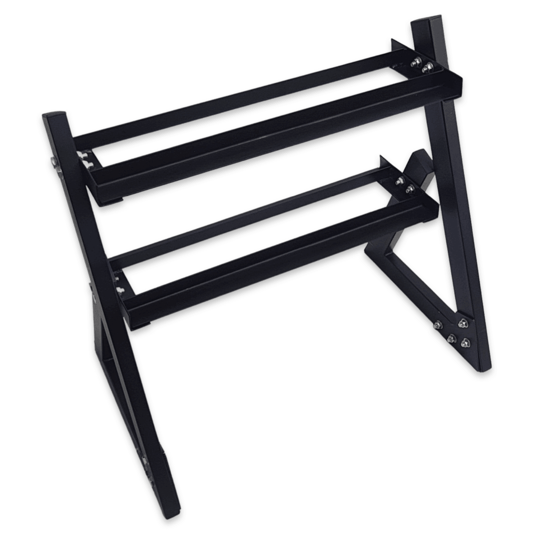 Hex Dumbbell Racks 2 Tier/3 Tier Dumbbells SuperStrong Fitness 2 Tier