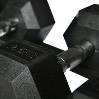 Thumbnail for Hex Dumbbell Set 2.5kg-30kg. 12 pairs increments of 2.5kg - GymFloors