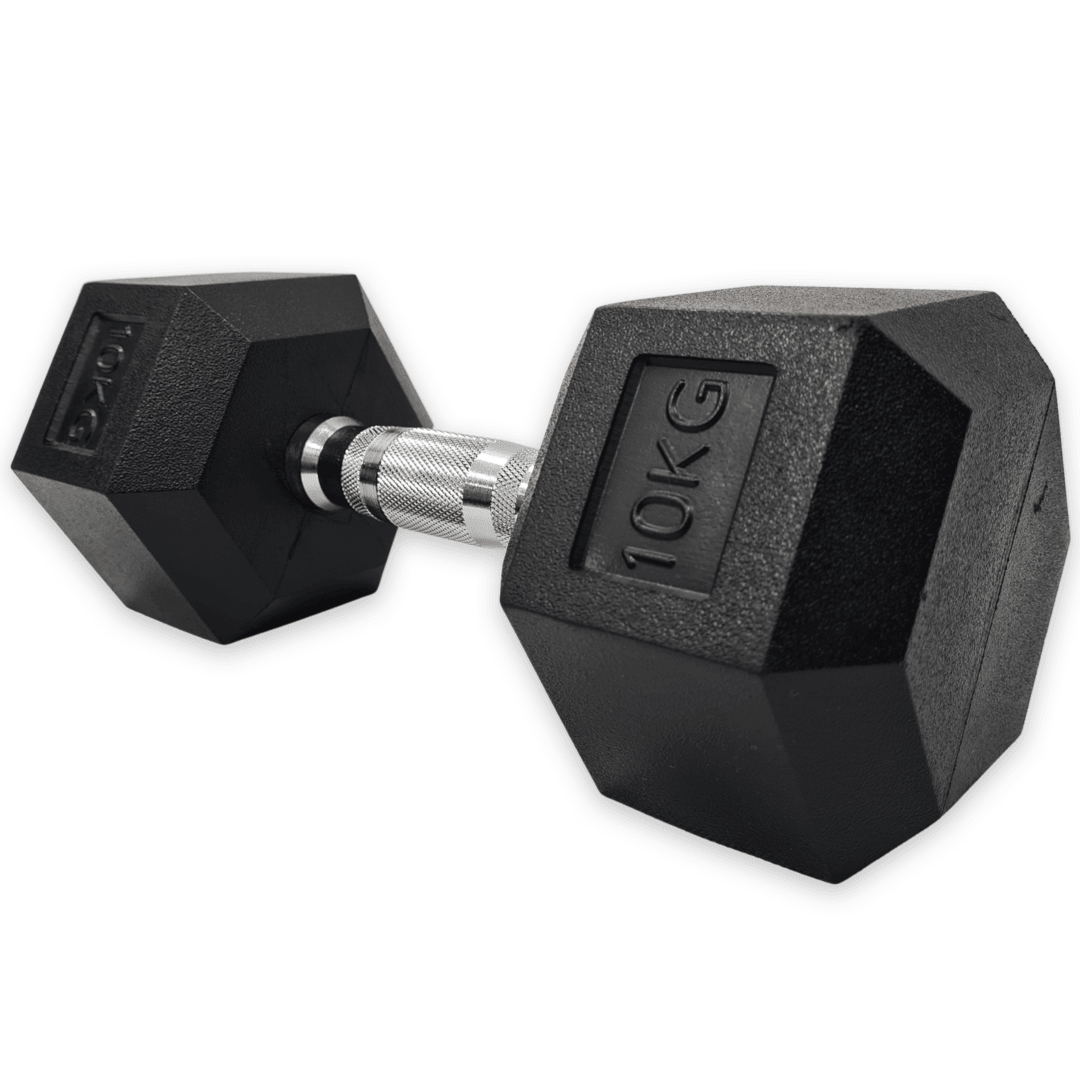 Hex Dumbbells Dumbbells SuperStrong Fitness 10kg Hex Dumbbell Pair