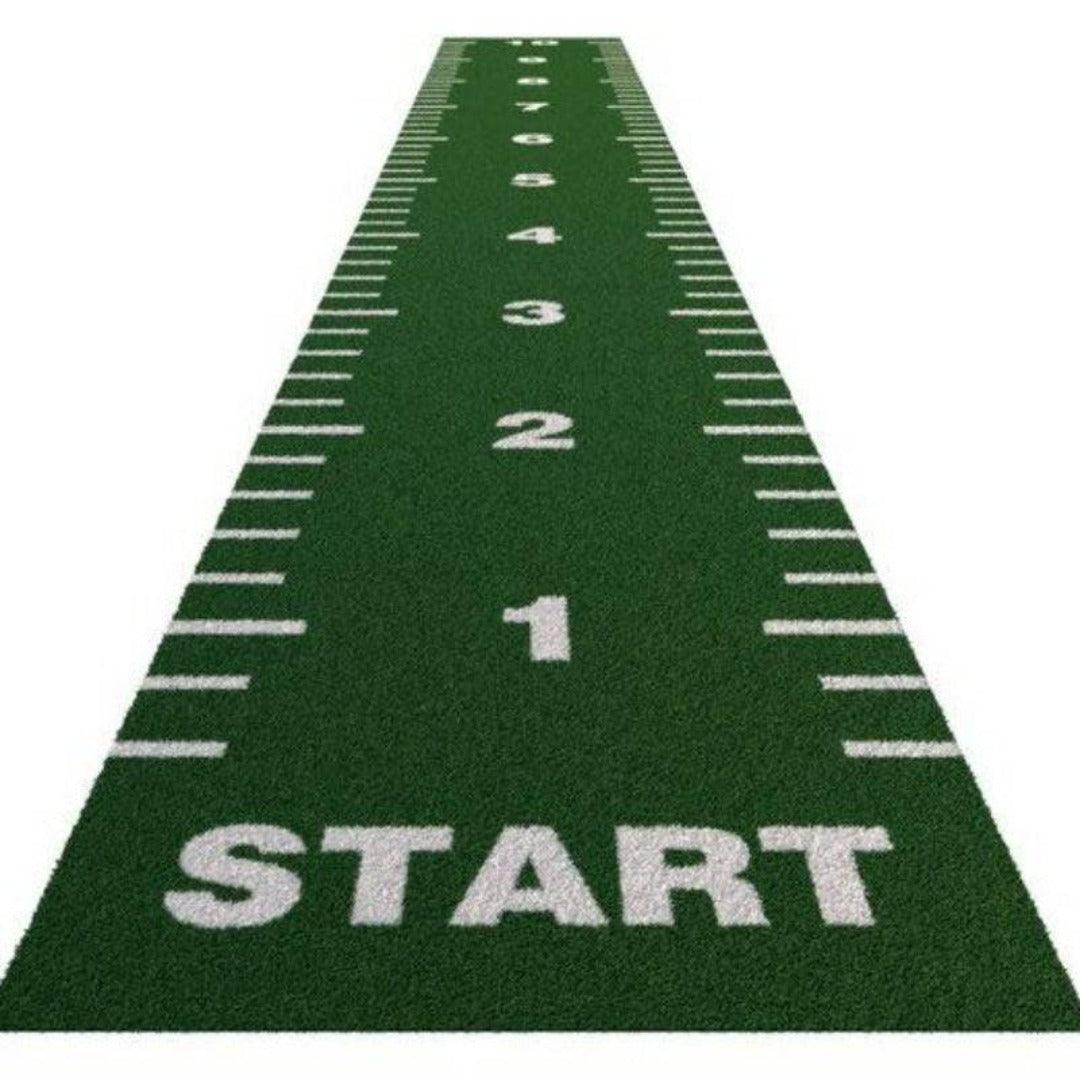 Sprung Essential Sprint Track with Markings (2m Wide) sprint track SuperStrong Fitness 10 Green