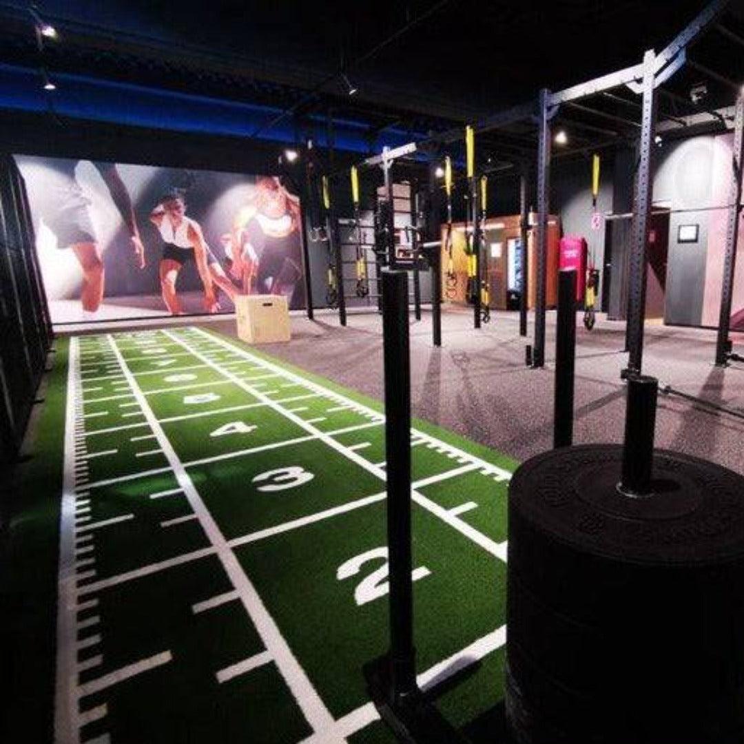 Sprung Premium Sprint Track with Full Markings (1.33m Wide) sprint track GymFloors