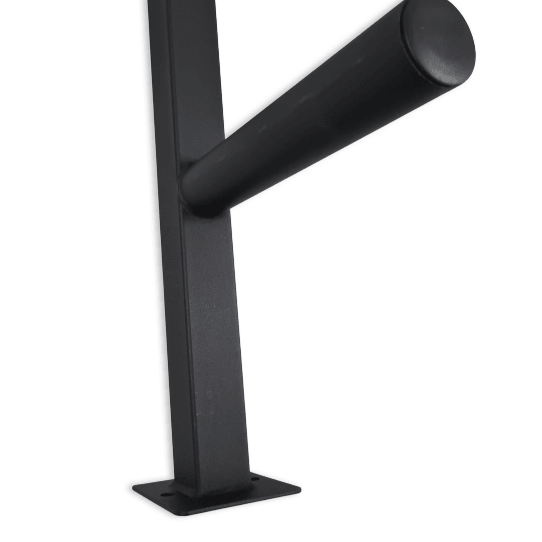 Wall and Floor Fixed Weight and Bumper Plate Storage SuperStrong Fitness