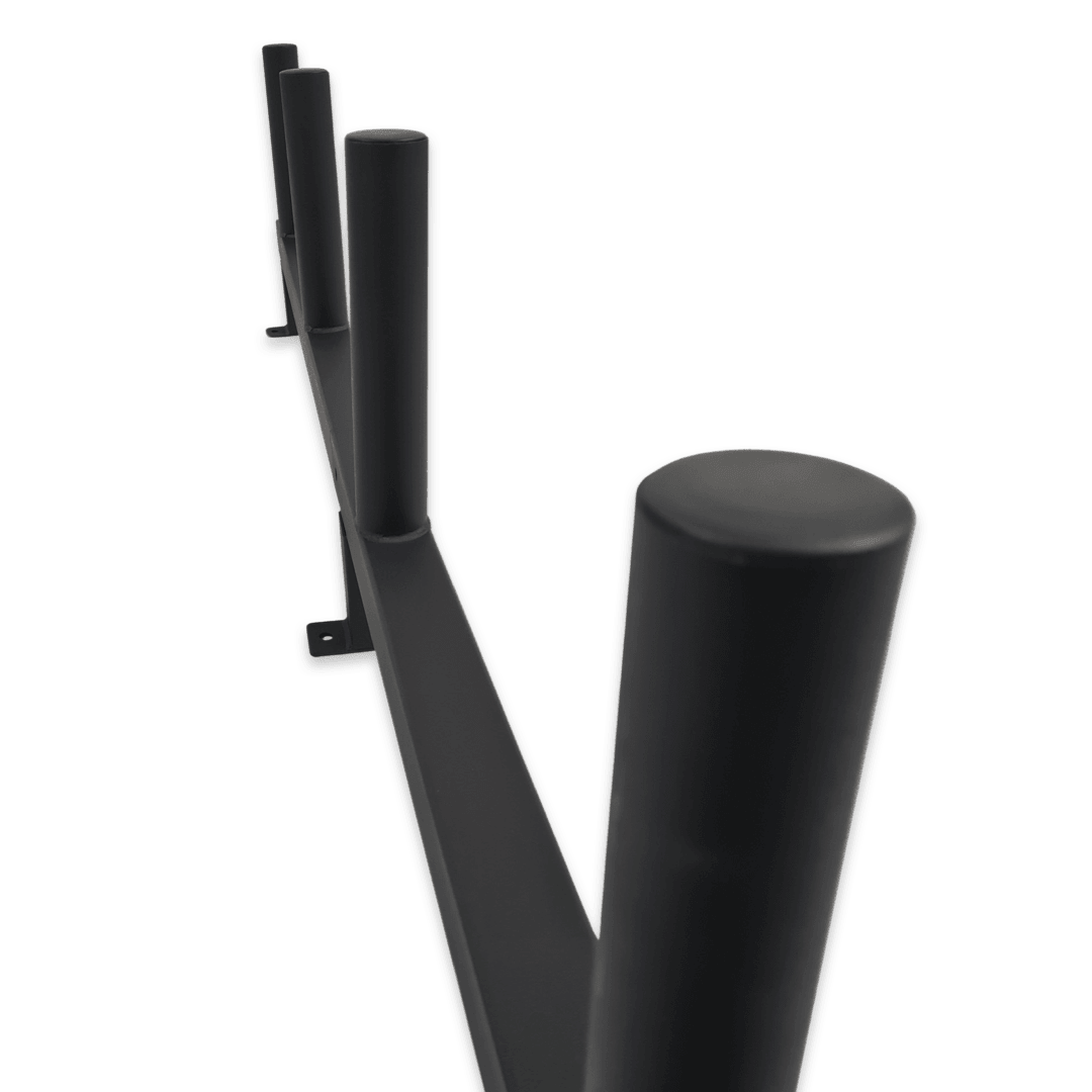 Wall and Floor Fixed Weight and Bumper Plate Storage SuperStrong Fitness