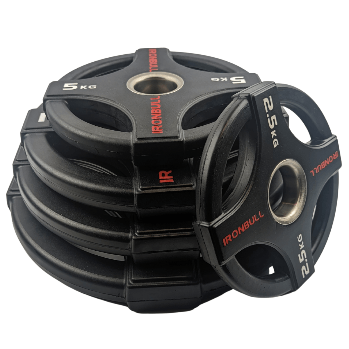 Quad-Grip Weight Plates Weights SuperStrong Fitness 105kg Set