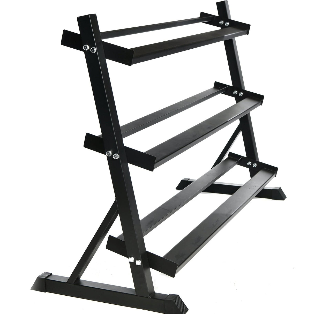 Dumbbell Rack 3 Tier - 12 Pair Rack Dumbbells SuperStrong Fitness