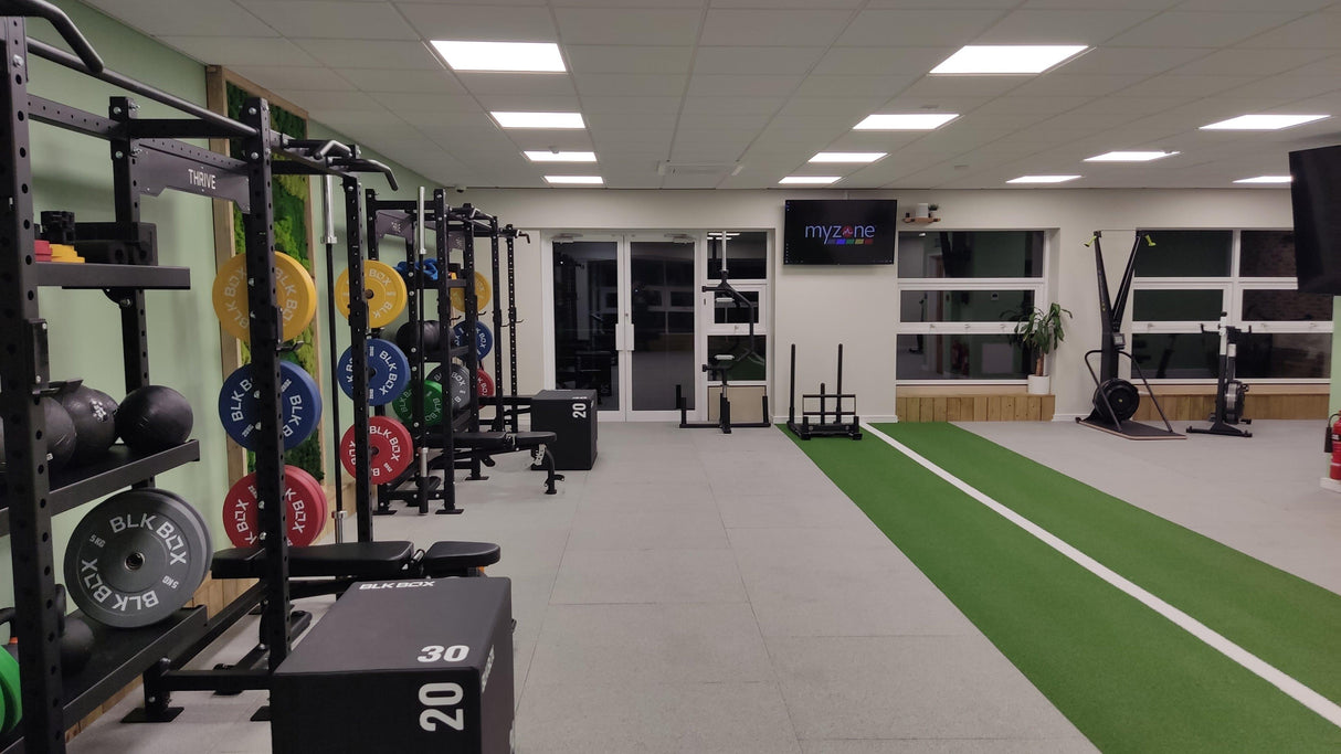 Sprung Konnecta Snowflake Premium Self-Locking Gym Flooring Mat - 20mm  Sprung Gym Flooring