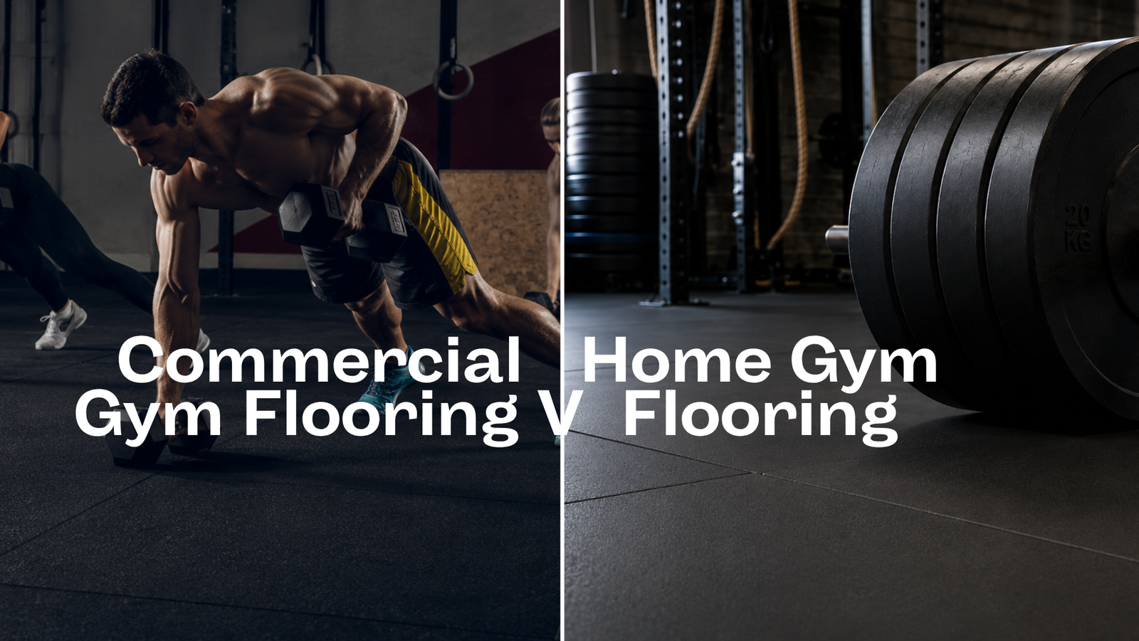 Home Gym Flooring vs Commercial Gym Flooring: What’s the Difference?