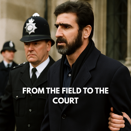 Eric Cantona going to court