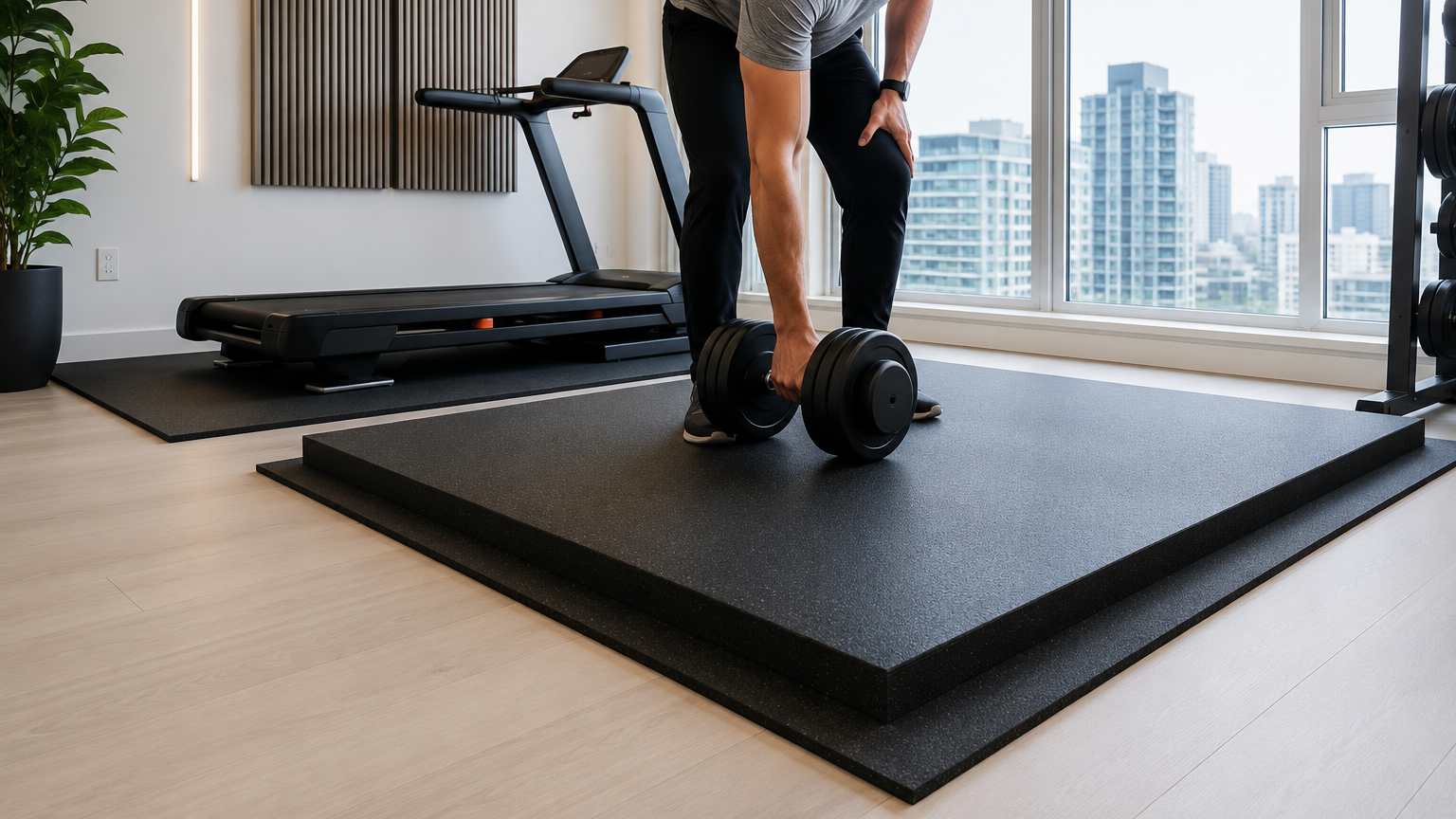Gym Flooring for Flats and Apartments: How to Train at Home Without Annoying Your Neighbours