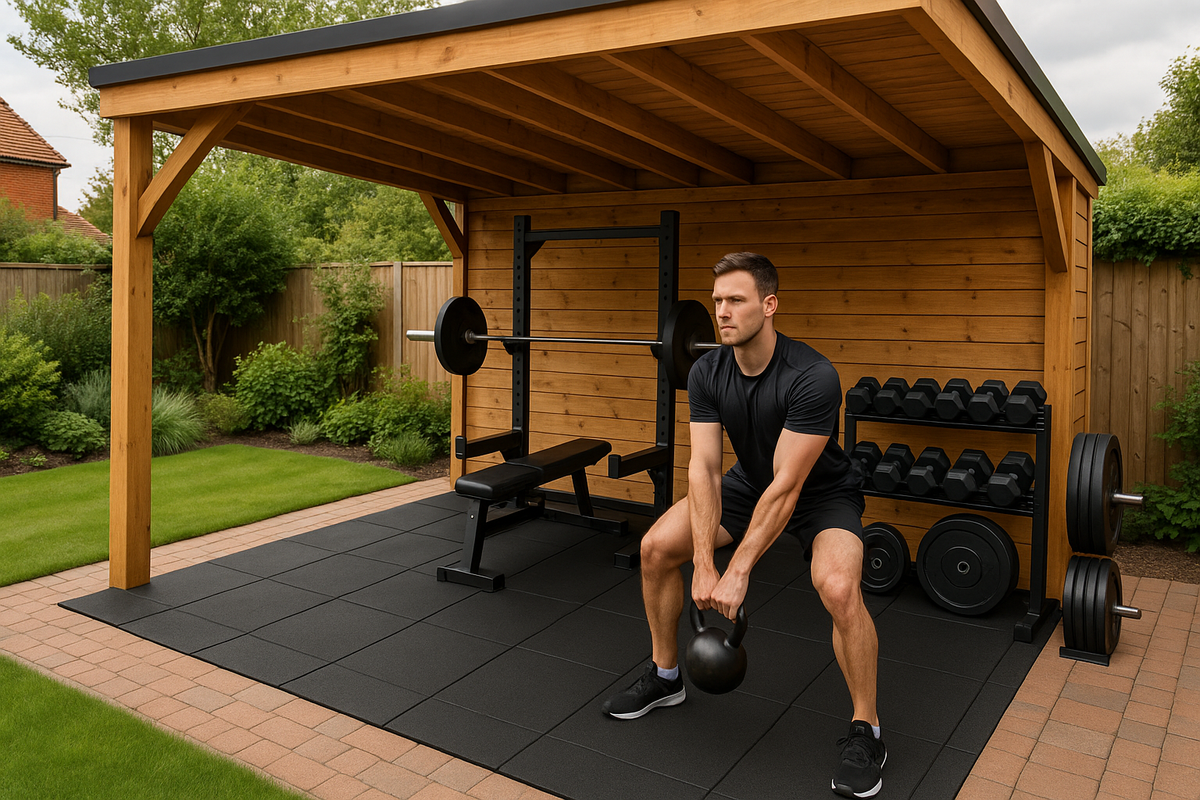 build outdoor gym: Affordable ideas for a year-round garden gym