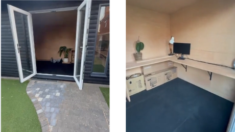 Daniel F Blends Work & Fitness in his Home Office/Gym Setup with PRO 15mm Tiles