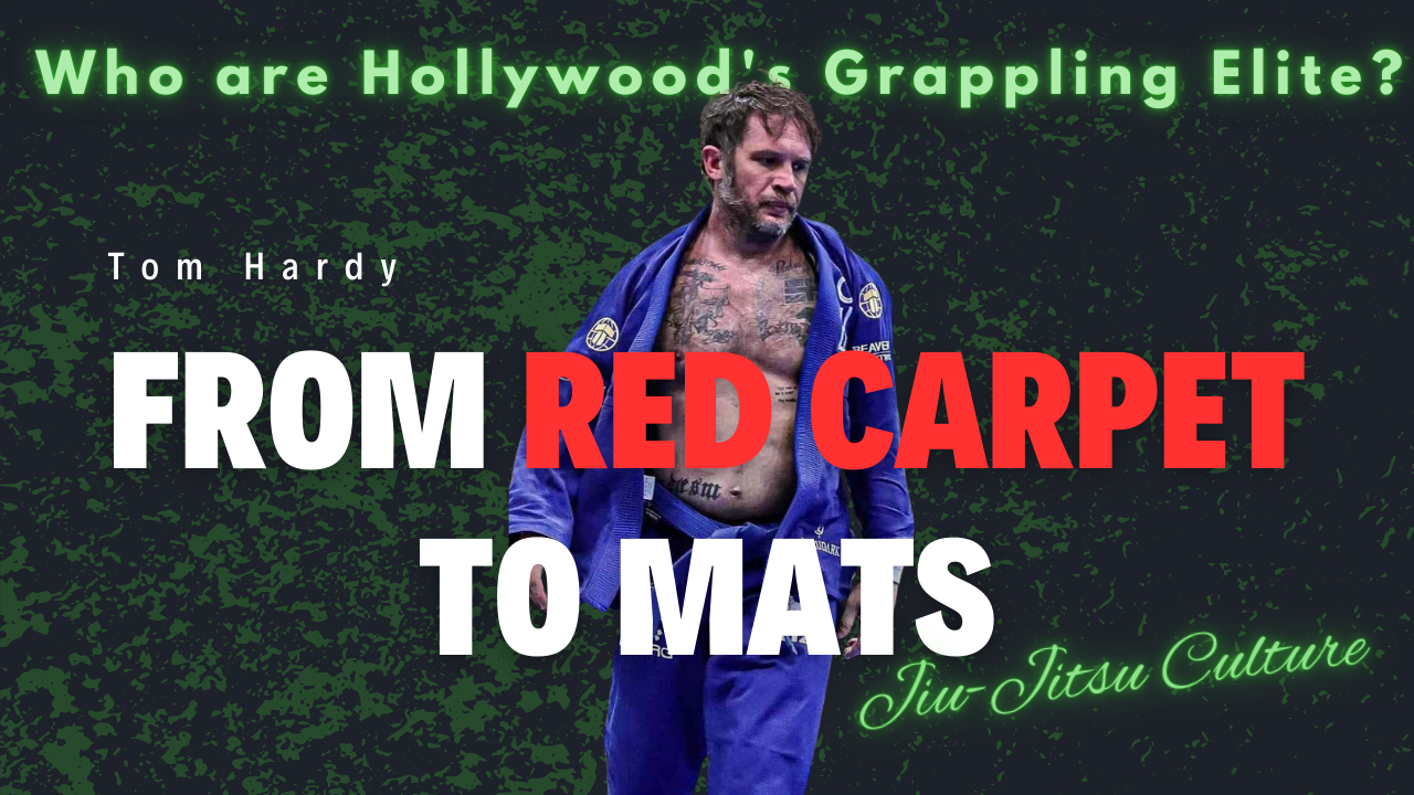 Image of Tom Hardy in a jiu jitsu uniform