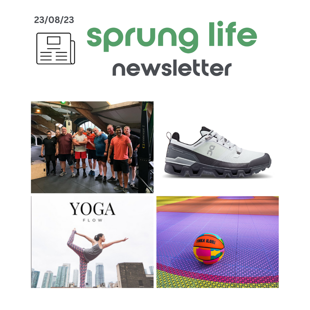 Sprung Life Newsletter - 23rd August