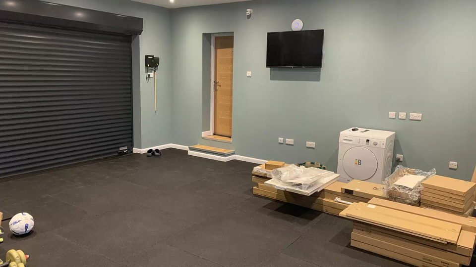 Image of customers home gym