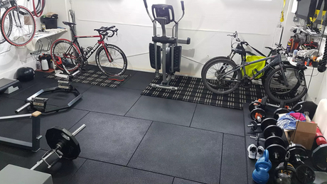 Image of customers completed home gym