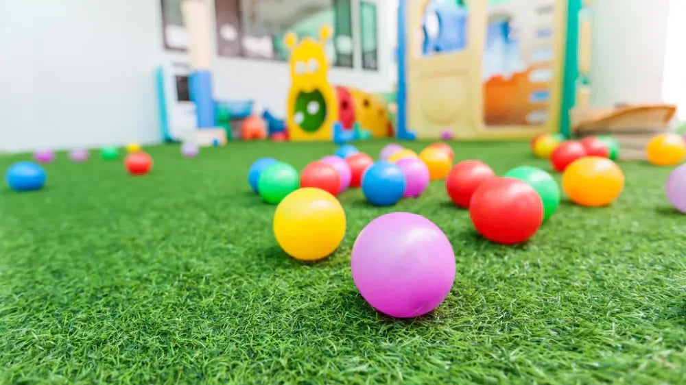 Creative Ways of using Artificial Play Grass for Children's Play Areas