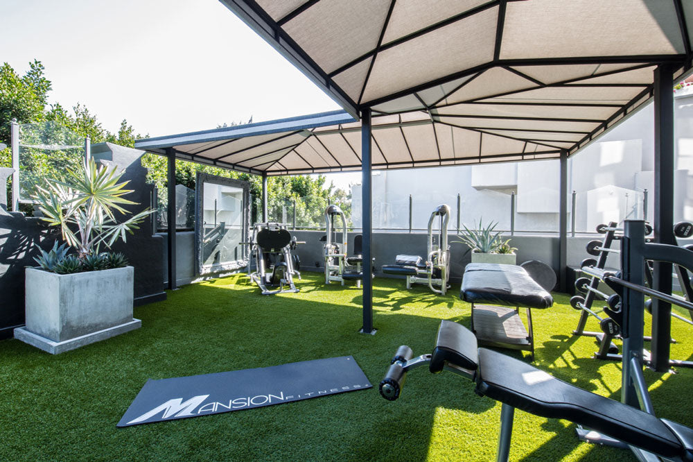 Outdoor Gym Turf for Rooftop Gym