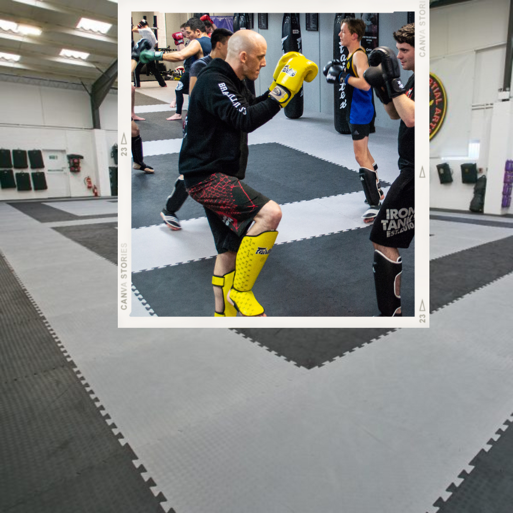Jigsaw foam mats in Martial Arts Training