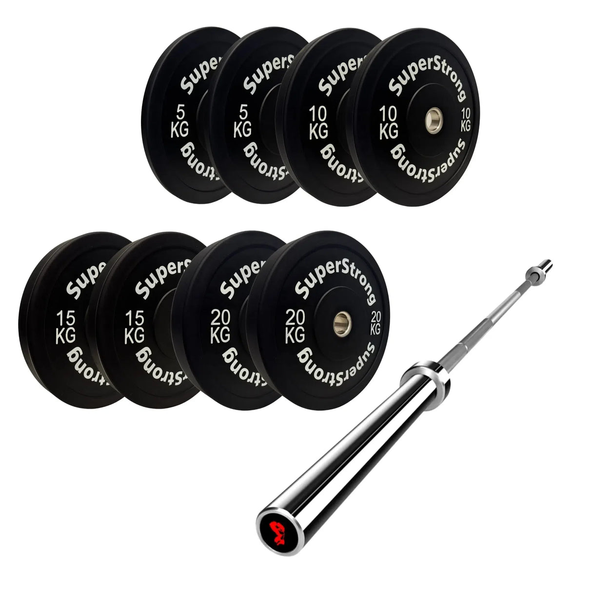 Black Bumper Plates - Swiss