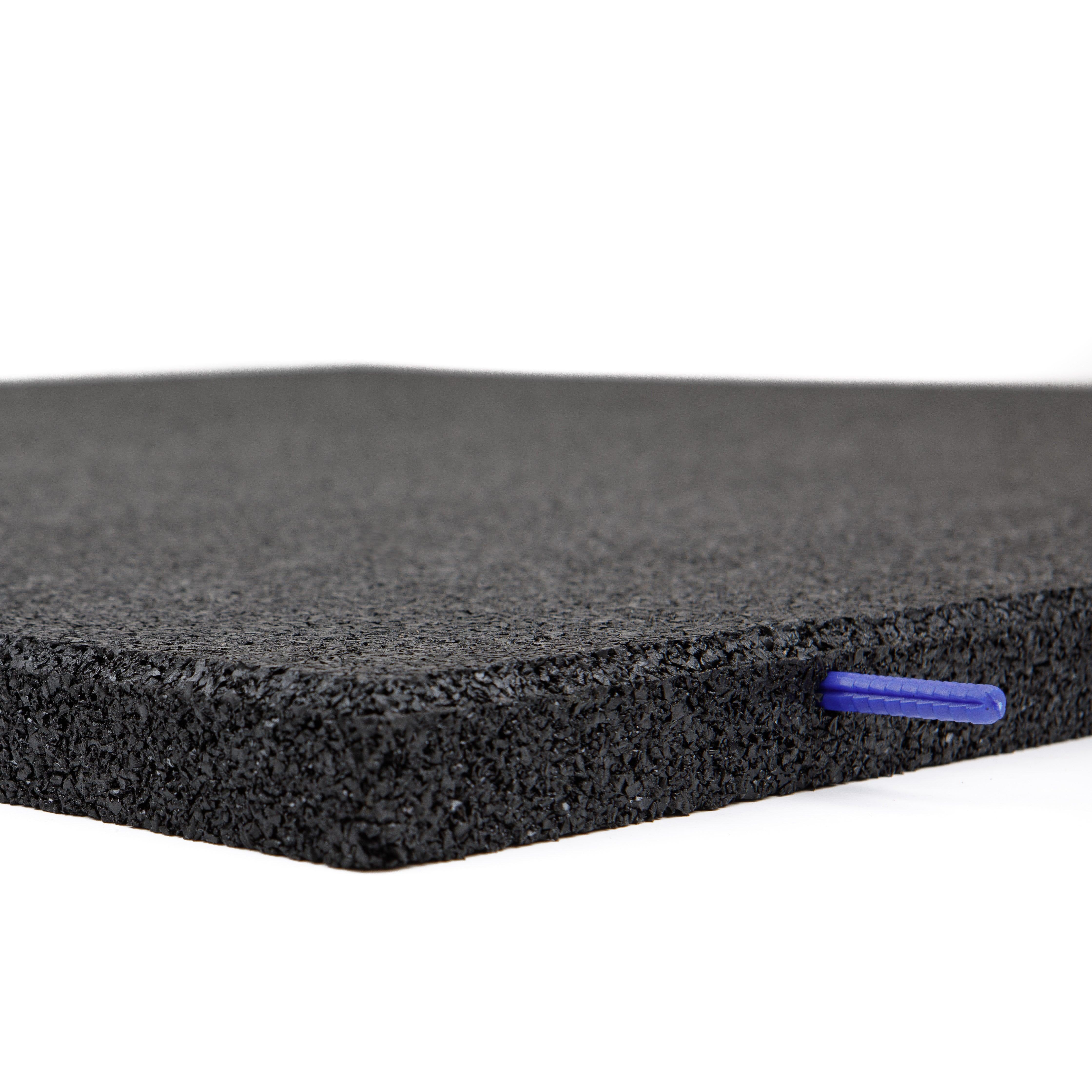 Gym Floor Mats Rubber Crumb Gym Floor Tiles 15mm Thick Heavy