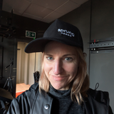 Sprung Black Baseball Cap