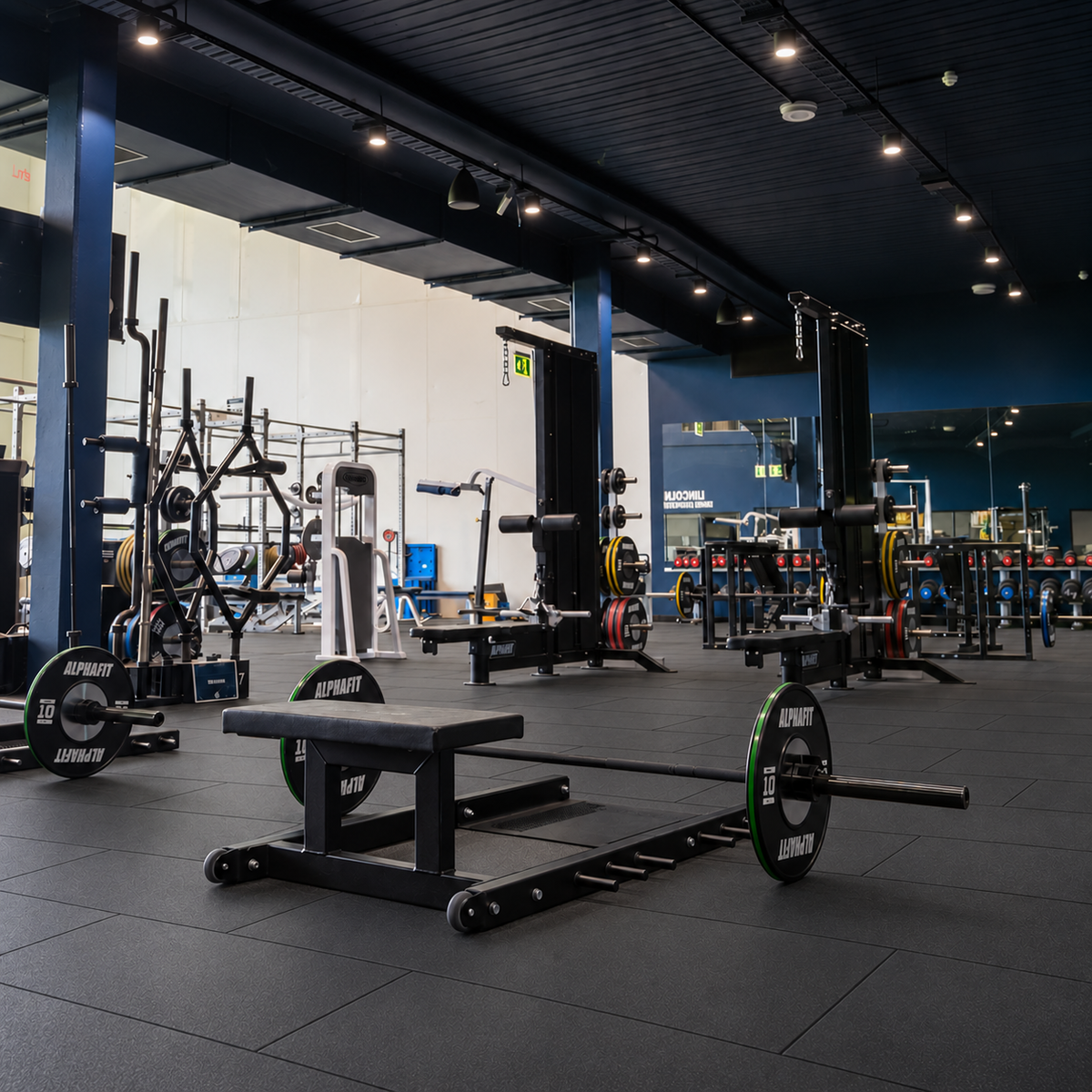 Titan HD Gym Tiles | Konnecta Interlocking Tiles - 3 Finishes/2 Thicknesses