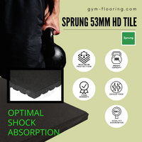 Thumbnail for 53mm Sprung PRO Rubber Anti-Shock Gym Mats