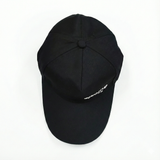 Sprung Black Baseball Cap
