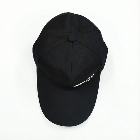 Sprung Black Baseball Cap