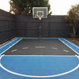 Basketball Court Flooring System - Half Court | Includes Court Markings  Sprung Gym Flooring   