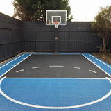 Basketball Court System - Full Court | Includes Court Markings Basketball Court Sprung Gym Flooring   