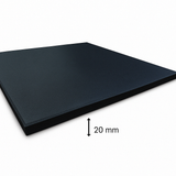 20mm Java Black Rubber Gym Flooring Tiles with Recycled Coffee Grounds [Pre-Order] GYM FLOORING Sprung Gym Flooring