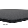 Edge of a dark grey 20mm Konnecta Fleckz tile