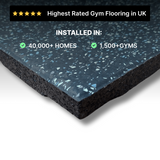 20mm Sprung Seahawk Premium Fleck Rubber Gym Flooring tile