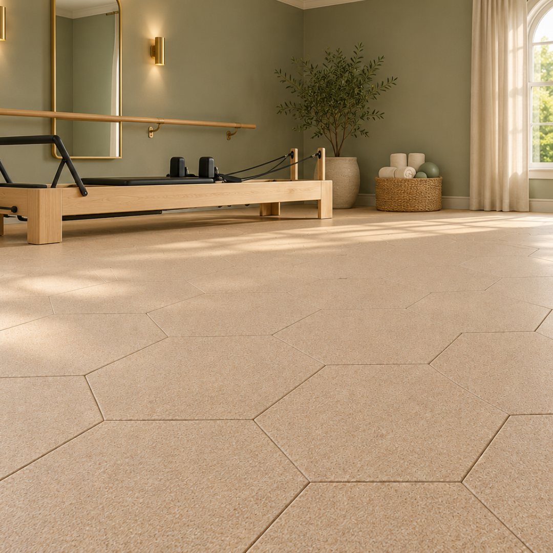 Sprung Konnecta Hextra tile - 20mm - 4 Colours
